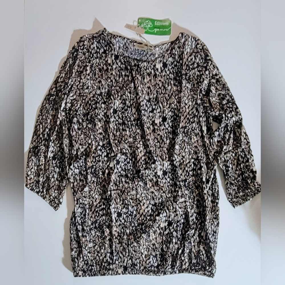Women's Snakeskin Print Top